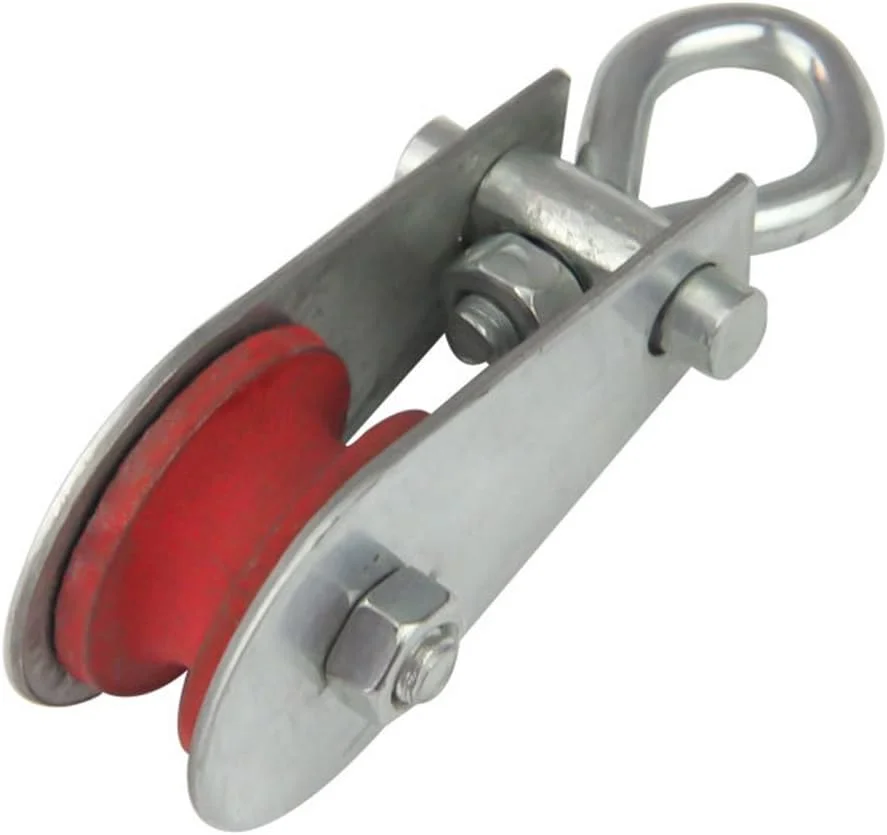 قرقره گردان تک چرخ استیل ضد زنگ با ظرفیت بارگیری 0.1 تن - نقره ای