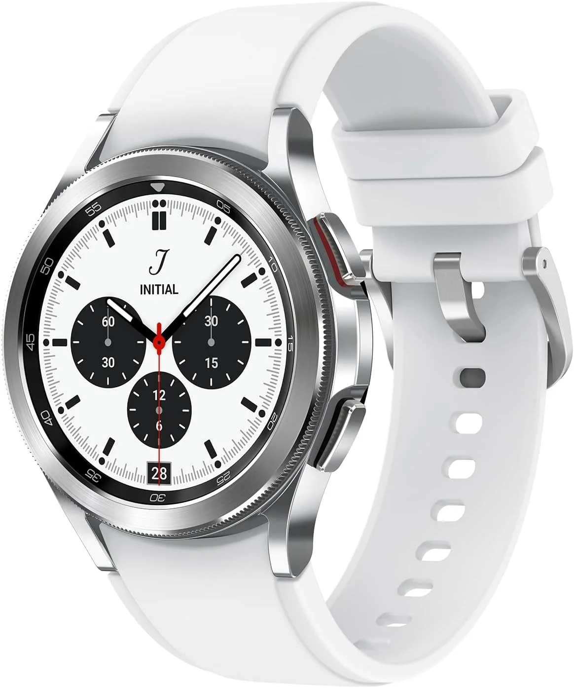 ساعت هوشمند سامسونگ Galaxy Watch4 Classic نسخه EU، نقره ای، 46 میلی متر، کلاسیک