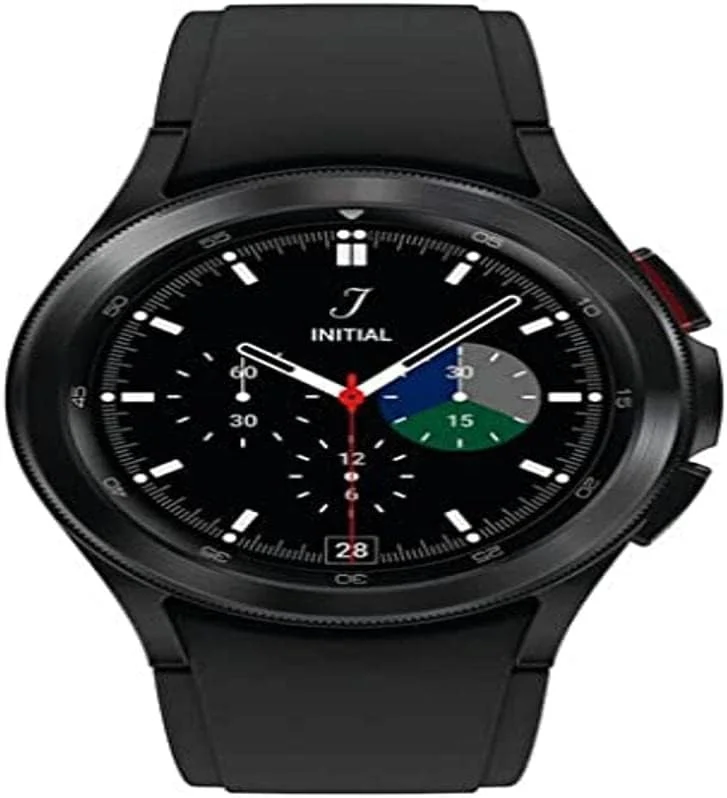 ساعت هوشمند سامسونگ Galaxy Watch4 Classic با صفحه نمایش 3.56 سانتی متر (1.4 اینچ) Super AMOLED، اندازه 46 میلی متر، دیجیتال، رزولوشن 450 x 450 پیکسل، صفحه لمسی، مشکی، Wifi و GPS