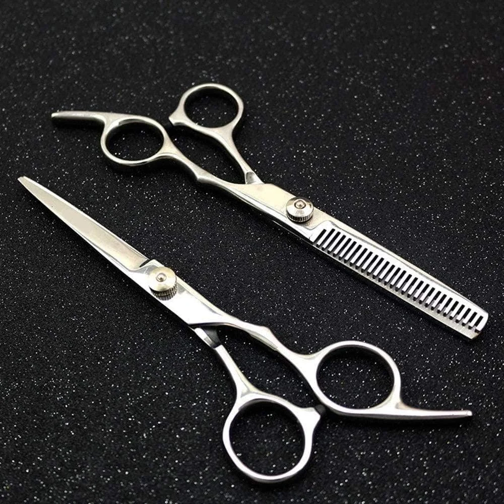 قیچی آرایشگری ENPAP سایز 6 اینچ، قیچی حرفه ای آرایشگری، قیچی کات و قیچی اره ای، ست ابزار آرایشگری خانگی قیچی آرایشگری ENPAP سایز 6 اینچ، قیچی حرفه ای آرایشگری، قیچی کات و قیچی اره ای، ست ابزار آرایشگری خانگی