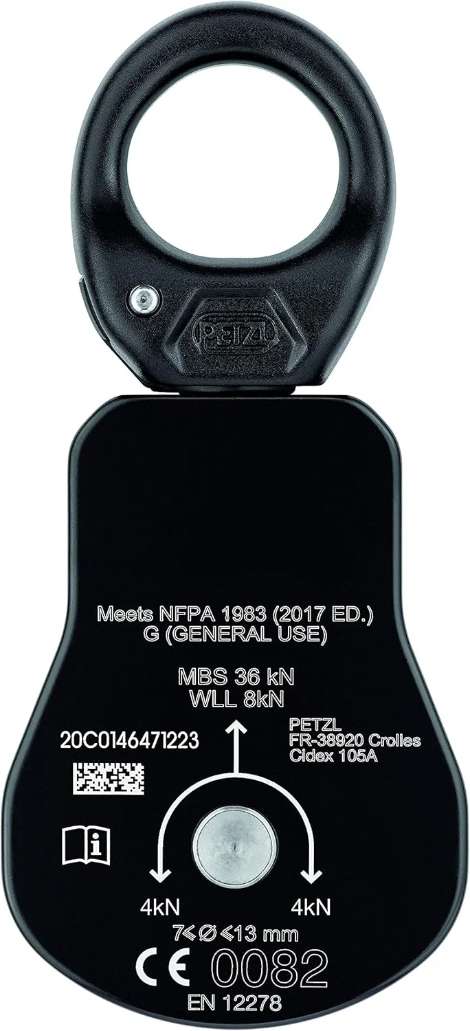 قرقره ساده پتزل مدل Spin L1 با بازدهی بسیار بالا به همراه گردان