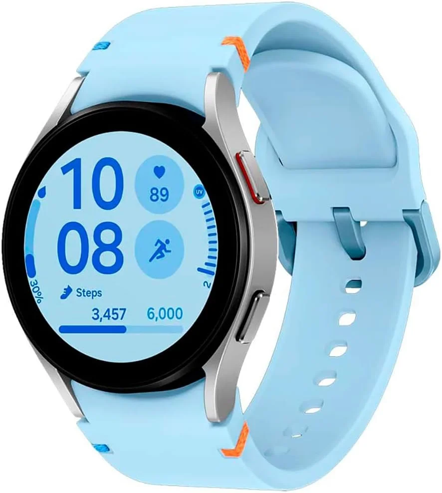 ساعت هوشمند سامسونگ گلکسی واچ FE (نقره ای، 40 میلی متر)