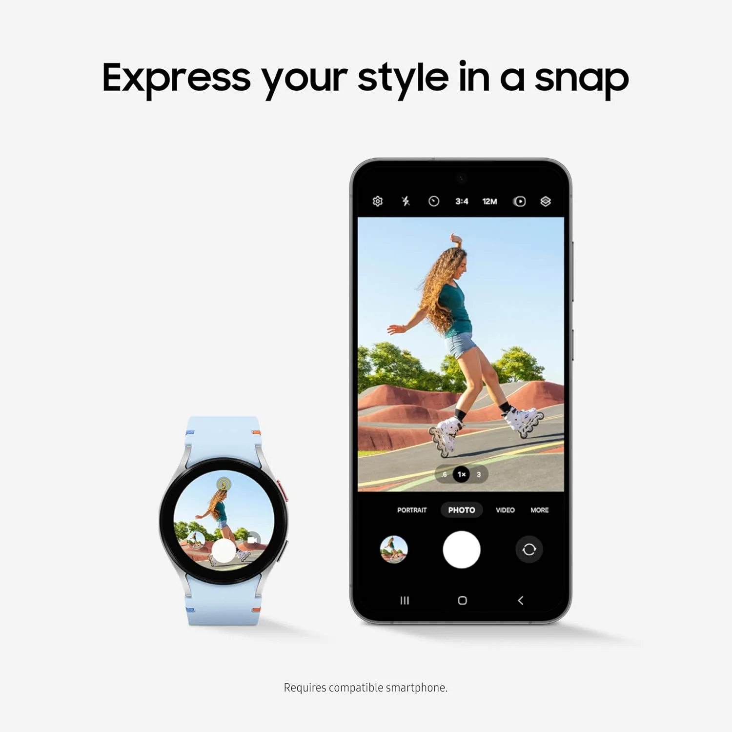 ساعت هوشمند SAMSUNG Galaxy Watch FE 40mm LTE AI با قابلیت ردیابی تناسب اندام، سنسور BIA، مناطق ضربان قلب شخصی‌سازی‌شده، ردیاب ضربان قلب، پایش خواب، 2024، مشکی [نسخه ایالات متحده]