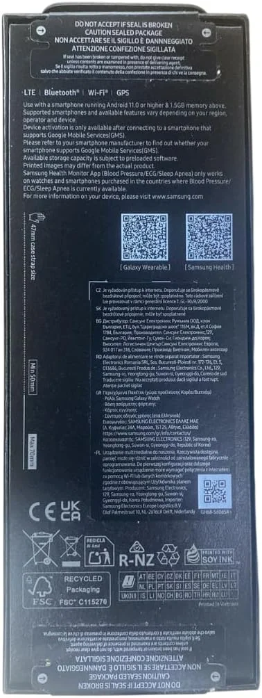 ساعت هوشمند سامسونگ گلکسی واچ اولترا 47 میلیمتری LTE مدل L705 تیتانیومی ساعت هوشمند سامسونگ گلکسی واچ اولترا 47 میلیمتری LTE مدل L705 تیتانیومی