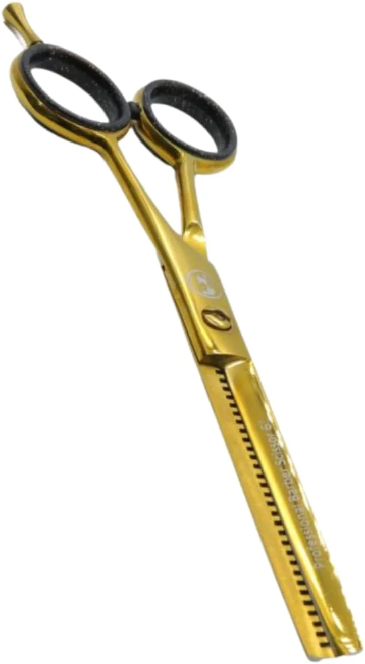 قیچی آرایشگری مردانه میلیاردر مدل REAL MEN SIGNATURE LINE مناسب استفاده شخصی و حرفه ای در سالن های آرایشی، پیرایش مو (قیچی پیتاژ 6 اینچی)