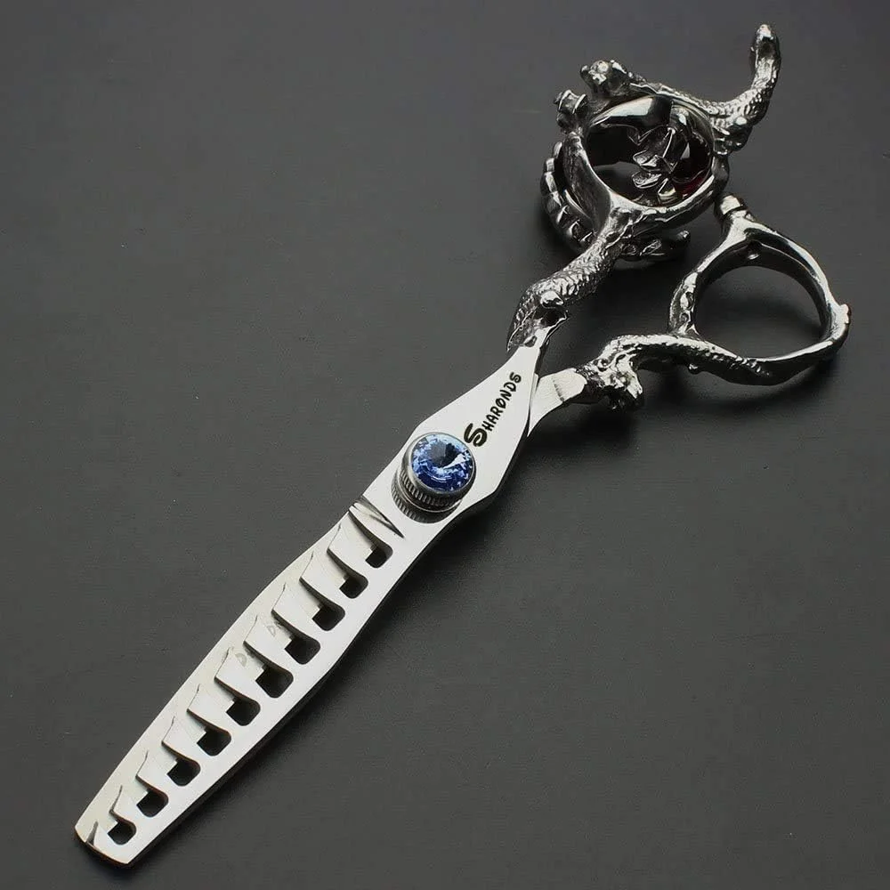 قیچی پیتاژ آرایشگاهی AXEMOORE، فولاد ژاپنی 440C، سایز 6 اینچ (قیچی پیتاژ 6 اینچ) قیچی پیتاژ آرایشگاهی AXEMOORE، فولاد ژاپنی 440C، سایز 6 اینچ (قیچی پیتاژ 6 اینچ)