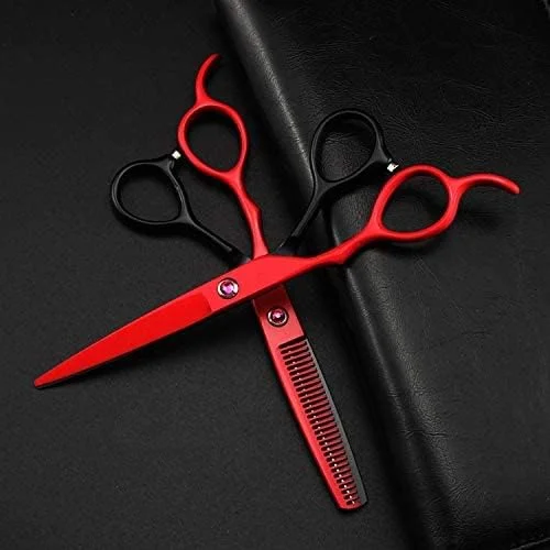 قیچی آرایشگری مو، 6 اینچ، صاف و نازک کننده، مناسب دست چپ، حرفه ای، آرایشگاهی (قیچی پیتاژ)، قیچی آرایشگری قیچی آرایشگری مو، 6 اینچ، صاف و نازک کننده، مناسب دست چپ، حرفه ای، آرایشگاهی (قیچی پیتاژ)، قیچی آرایشگری