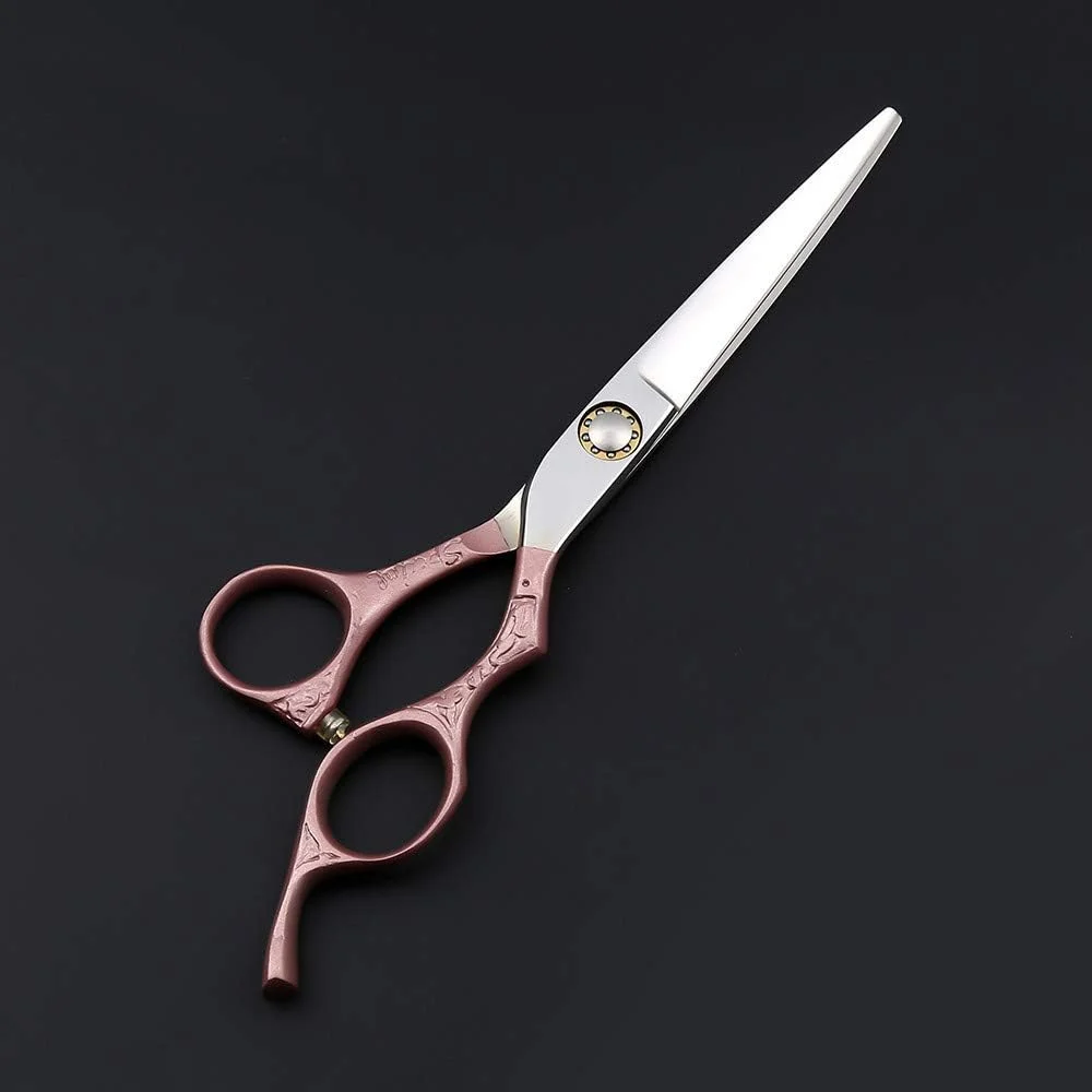 قیچی آرایشگری حرفه ای، کیت قیچی مو 6.0 اینچی 440C، قیچی های حرفه ای کوتاهی و تنک کردن مو به همراه دسته و کیف قیچی آرایشگری حرفه ای، کیت قیچی مو 6.0 اینچی 440C، قیچی های حرفه ای کوتاهی و تنک کردن مو به همراه دسته و کیف