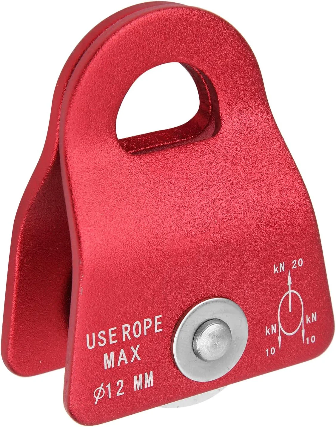 قرقره فرود NDNCZDHC، قرقره تک صفحه جانبی آلیاژ آلومینیوم منیزیم با چرخش 360 درجه، تجهیزات حمل و نقل کوهنوردی در فضای باز و صخره نوردی