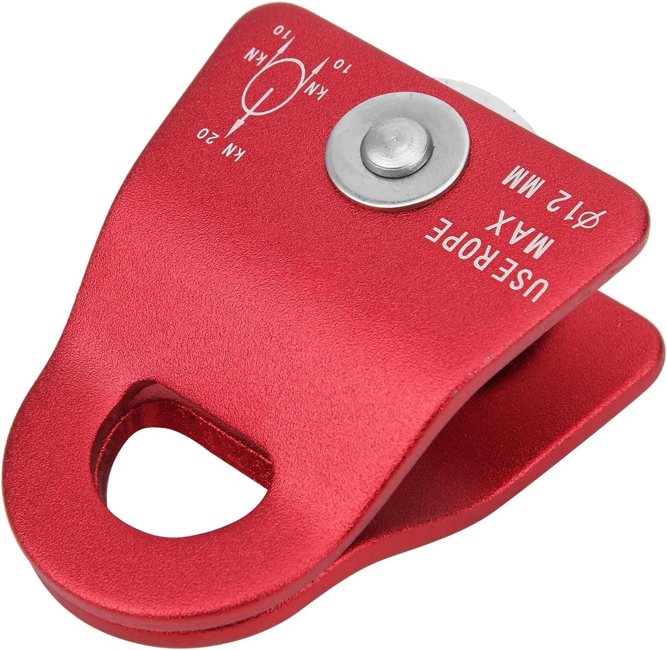 قرقره فرود NDNCZDHC، قرقره تک صفحه جانبی آلیاژ آلومینیوم منیزیم با چرخش 360 درجه، تجهیزات حمل و نقل کوهنوردی در فضای باز و صخره نوردی