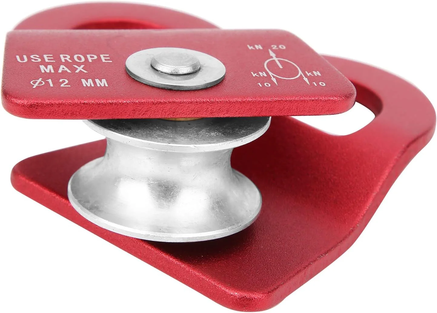 قرقره فرود NDNCZDHC، قرقره تک صفحه جانبی آلیاژ آلومینیوم منیزیم با چرخش 360 درجه، تجهیزات حمل و نقل کوهنوردی در فضای باز و صخره نوردی