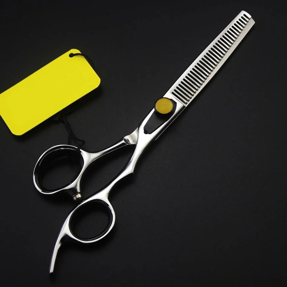 قیچی آرایشگری، 6 اینچ حرفه ای JP440C فولاد نگین زرد، قیچی آرایشگری، قیچی اصلاح مو، قیچی آرایشگر (قیچی پیتاژ B) قیچی آرایشگری، 6 اینچ حرفه ای JP440C فولاد نگین زرد، قیچی آرایشگری، قیچی اصلاح مو، قیچی آرایشگر (قیچی پیتاژ B)