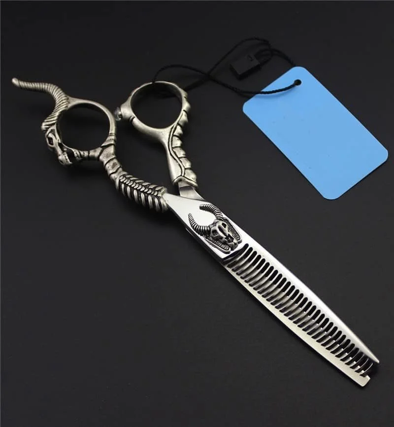 قیچی آرایشگری مو، ست قیچی موی حرفه ای 440c مدل Sheepshead، قیچی های پیتاژ و قیچی آرایشگری 6 اینچی (قیچی پیتاژ) قیچی آرایشگری مو، ست قیچی موی حرفه ای 440c مدل Sheepshead، قیچی های پیتاژ و قیچی آرایشگری 6 اینچی (قیچی پیتاژ)