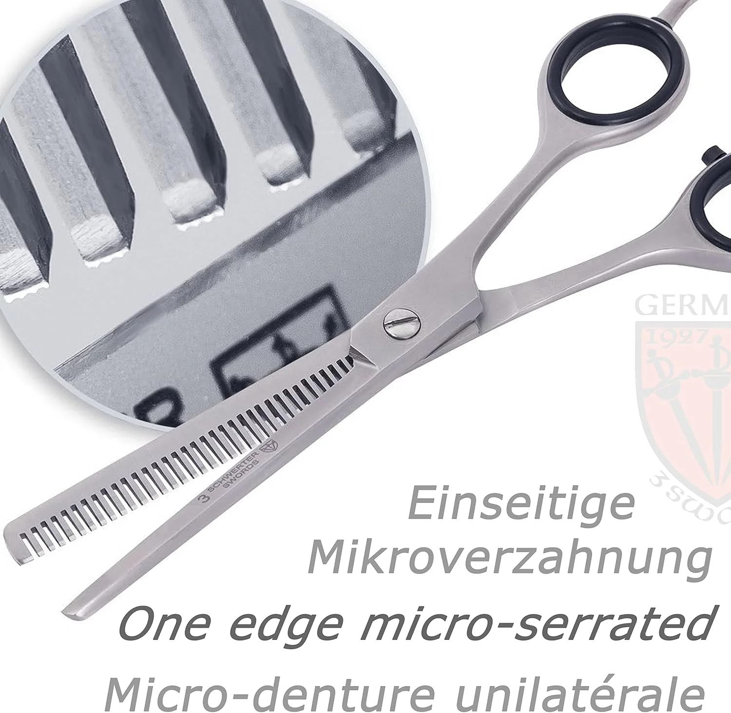 دری شوورترز - قیچی پیتاژ حرفه ای استیل ضد زنگ به همراه کیف و شانه دری شوورترز - قیچی پیتاژ حرفه ای استیل ضد زنگ به همراه کیف و شانه