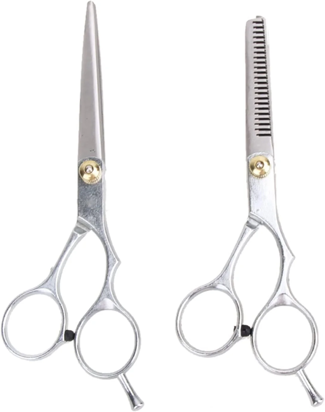 قیچی آرایشگری حرفه ای JHQWIDD سایز 5.5/6.0 اینچ، قیچی کوتاهی و پیتاژ مو، ابزار آرایشگری و حالت دهی مو، فولاد ضد زنگ برای مردان، زنان، حیوانات خانگی، سالن آرایشگاه، کیت برش مو (پیتاژ) قیچی آرایشگری حرفه ای JHQWIDD سایز 5.5/6.0 اینچ، قیچی کوتاهی و پیتاژ مو، ابزار آرایشگری و حالت دهی مو، فولاد ضد زنگ برای مردان، زنان، حیوانات خانگی، سالن آرایشگاه، کیت برش مو (پیتاژ)