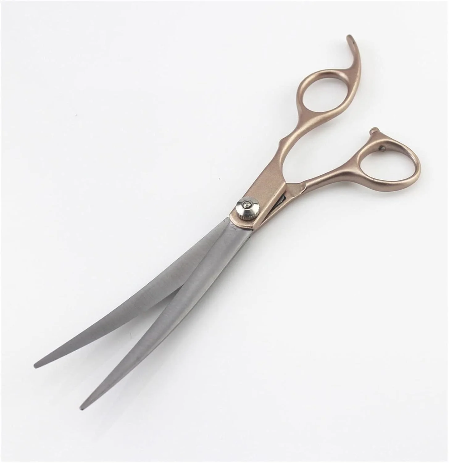 ست قیچی آرایشگری سگ حرفه ای JHQWIDD با دسته طلایی 7 اینچی، شامل قیچی های خمیده، ابزار آرایشگر حیوانات خانگی برای مردان، زنان، حیوانات خانگی، آرایشگاه خانگی (قیچی پیتاژ) ست قیچی آرایشگری سگ حرفه ای JHQWIDD با دسته طلایی 7 اینچی، شامل قیچی های خمیده، ابزار آرایشگر حیوانات خانگی برای مردان، زنان، حیوانات خانگی، آرایشگاه خانگی (قیچی پیتاژ)