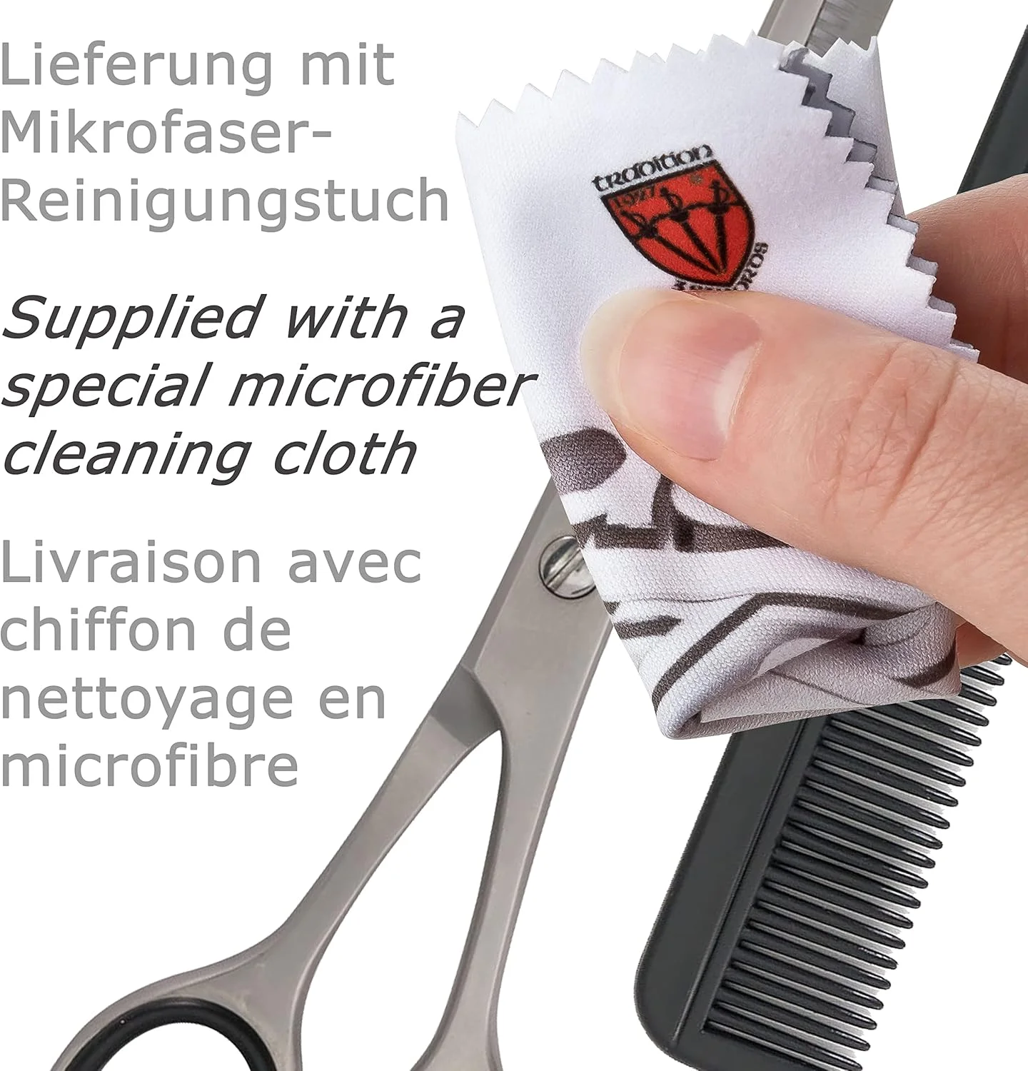 دری شوورترز - قیچی پیتاژ حرفه ای استیل ضد زنگ به همراه کیف و شانه دری شوورترز - قیچی پیتاژ حرفه ای استیل ضد زنگ به همراه کیف و شانه