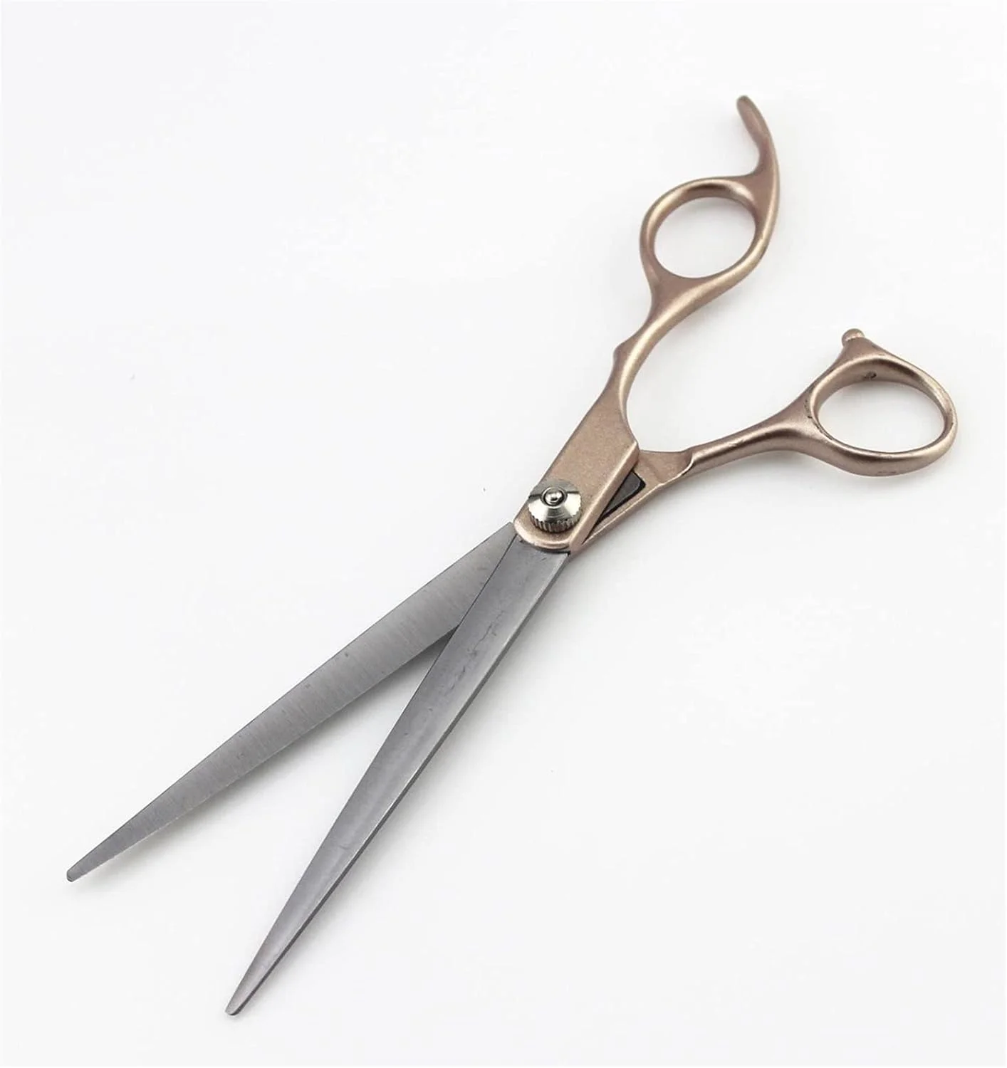 ست قیچی آرایشگری سگ حرفه ای JHQWIDD با دسته طلایی 7 اینچی، شامل قیچی های خمیده، ابزار آرایشگر حیوانات خانگی برای مردان، زنان، حیوانات خانگی، آرایشگاه خانگی (قیچی پیتاژ) ست قیچی آرایشگری سگ حرفه ای JHQWIDD با دسته طلایی 7 اینچی، شامل قیچی های خمیده، ابزار آرایشگر حیوانات خانگی برای مردان، زنان، حیوانات خانگی، آرایشگاه خانگی (قیچی پیتاژ)