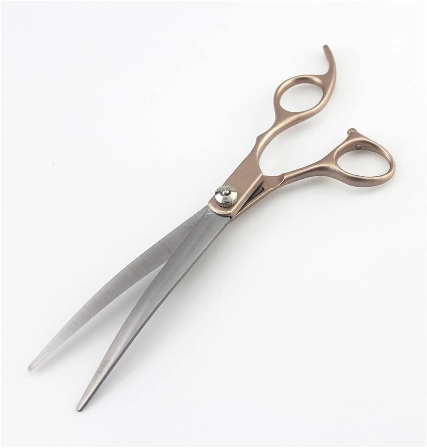 ست قیچی آرایشگری سگ حرفه ای JHQWIDD با دسته طلایی 7 اینچی، شامل قیچی های خمیده، ابزار آرایشگر حیوانات خانگی برای مردان، زنان، حیوانات خانگی، آرایشگاه خانگی (قیچی پیتاژ) ست قیچی آرایشگری سگ حرفه ای JHQWIDD با دسته طلایی 7 اینچی، شامل قیچی های خمیده، ابزار آرایشگر حیوانات خانگی برای مردان، زنان، حیوانات خانگی، آرایشگاه خانگی (قیچی پیتاژ)