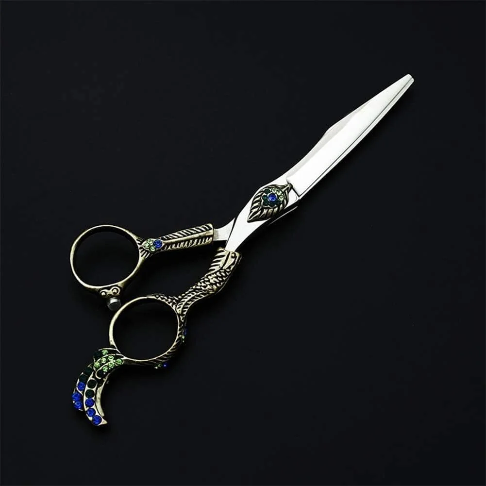 قیچی آرایشگری طرح اروپایی مدل 440c، قیچی تخت، قیچی دندانه دار، قیچی پیتاژ (سایز: ست 6 اینچی) قیچی آرایشگری طرح اروپایی مدل 440c، قیچی تخت، قیچی دندانه دار، قیچی پیتاژ (سایز: ست 6 اینچی)