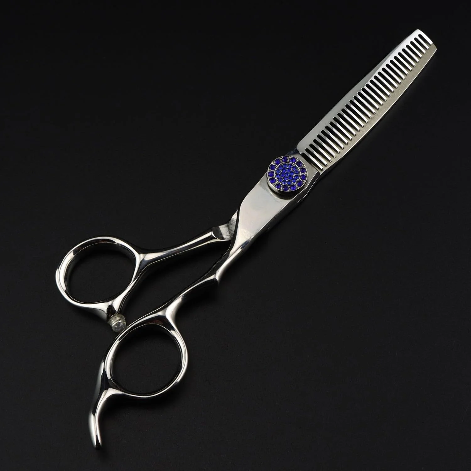 قیچی آرایشگری، 6 اینچ حرفه ای JP 440c فولاد آبی جواهر، قیچی اصلاح مو، قیچی پیتاژ، قیچی آرایشگری (قیچی پیتاژ)