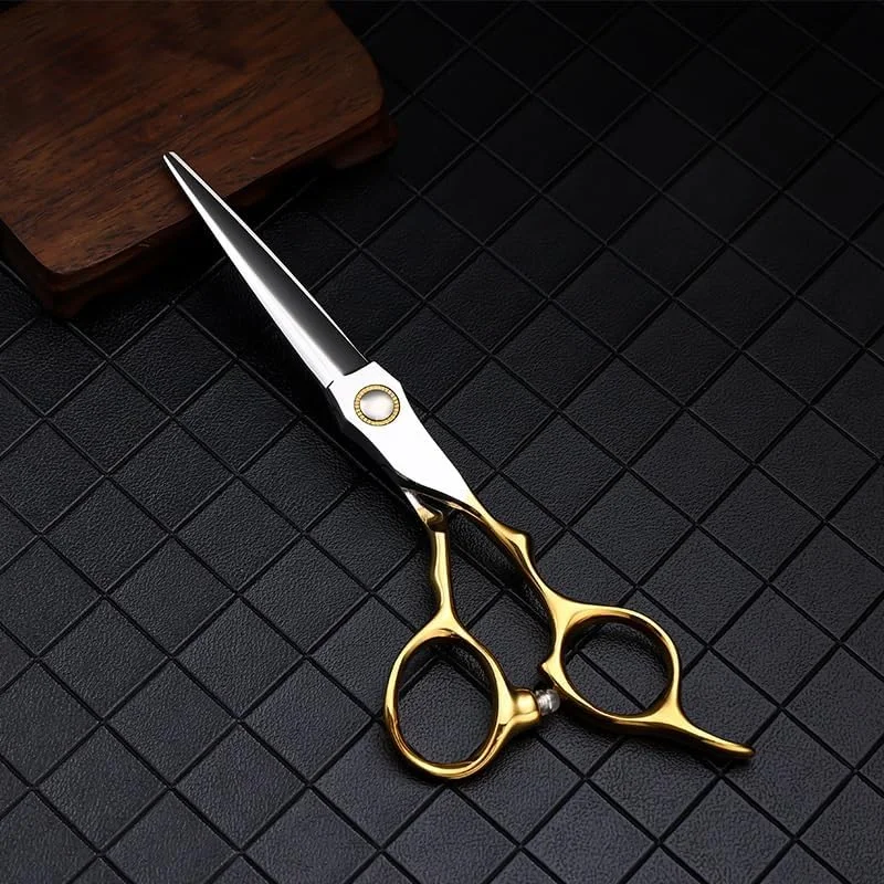 قیچی آرایشگری مو، 6 اینچ، قیچی آرایشگری 9Cr برای سالن آرایشگری، قیچی حرفه ای برای کوتاهی مو، ست قیچی