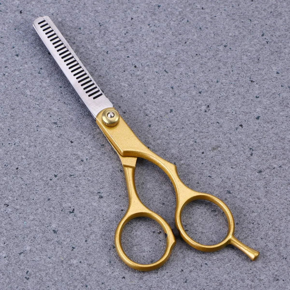 ابزار حالت دهی و پیرایش مو قیچی های بادوام برای نازک کردن مو مناسب آرایشگاه و سالن (طلایی) ابزار حالت دهی و پیرایش مو قیچی های بادوام برای نازک کردن مو مناسب آرایشگاه و سالن (طلایی)