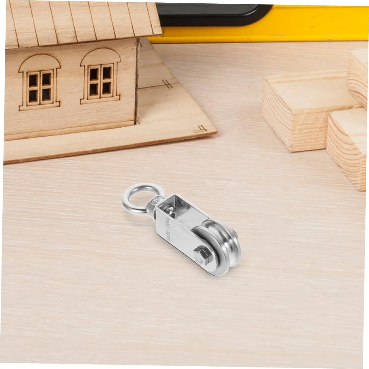 قرقره سیم بکسل QUMIIRITY، چرخ کشش سیم بکسل، قلاب گردان، بلوک قرقره گردان، طناب کش، قرقره کمکی کابل، قرقره سیم بکسل، نقره ای استیل ضد زنگ قرقره سیم بکسل QUMIIRITY، چرخ کشش سیم بکسل، قلاب گردان، بلوک قرقره گردان، طناب کش، قرقره کمکی کابل، قرقره سیم بکسل، نقره ای استیل ضد زنگ