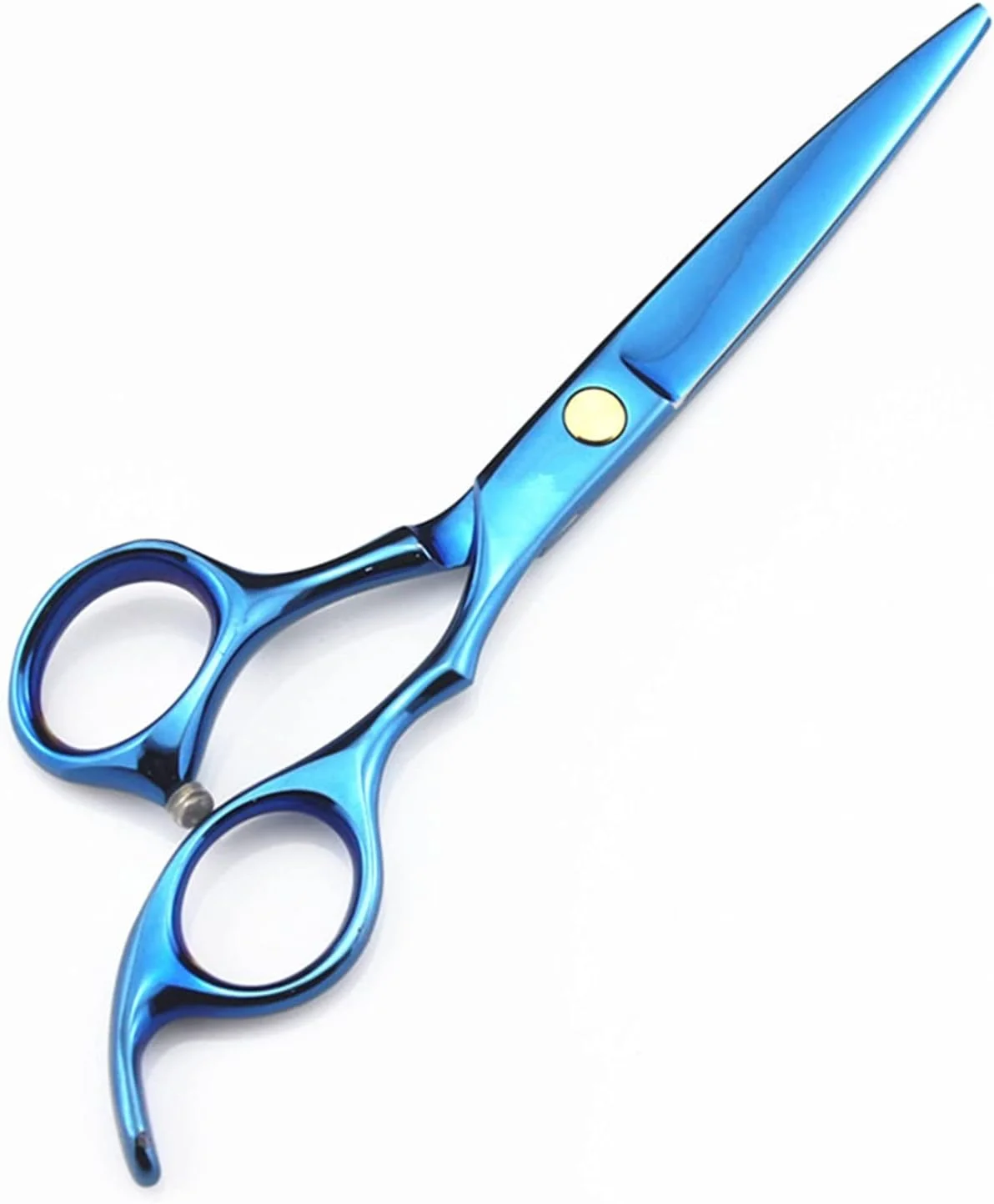 قیچی آرایشگری 6 اینچی، قیچی کوتاهی مو، قیچی پیتاژ، قیچی تخت، قیچی آرایشگری، کیت کوتاهی مو - پیتاژ - B