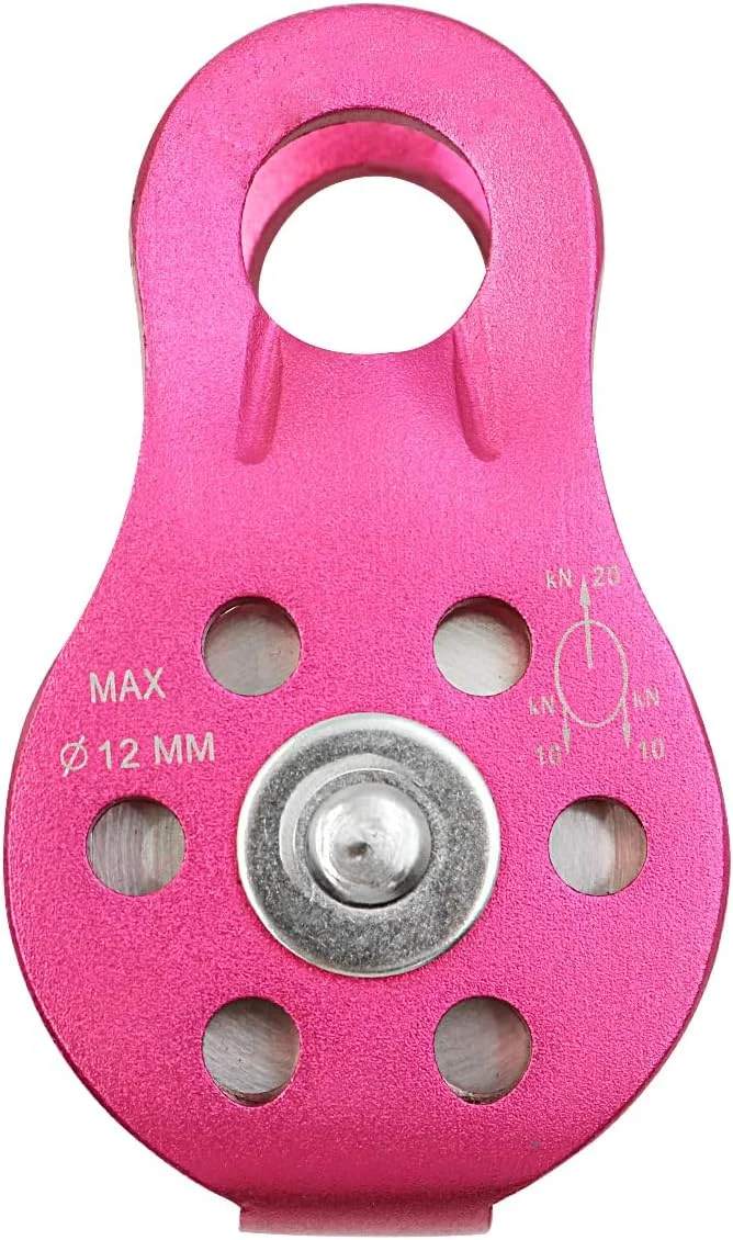 قرقره تک طناب سارینی با کارایی بالا و با قرقره کوچک ثابت برای صعود، نجات، بالابر و نگهداری طناب