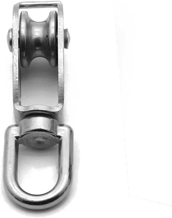 SeeRaphee ست قرقره تک طناب استیل ضد زنگ 304، دو عددی، 25 میلی متر