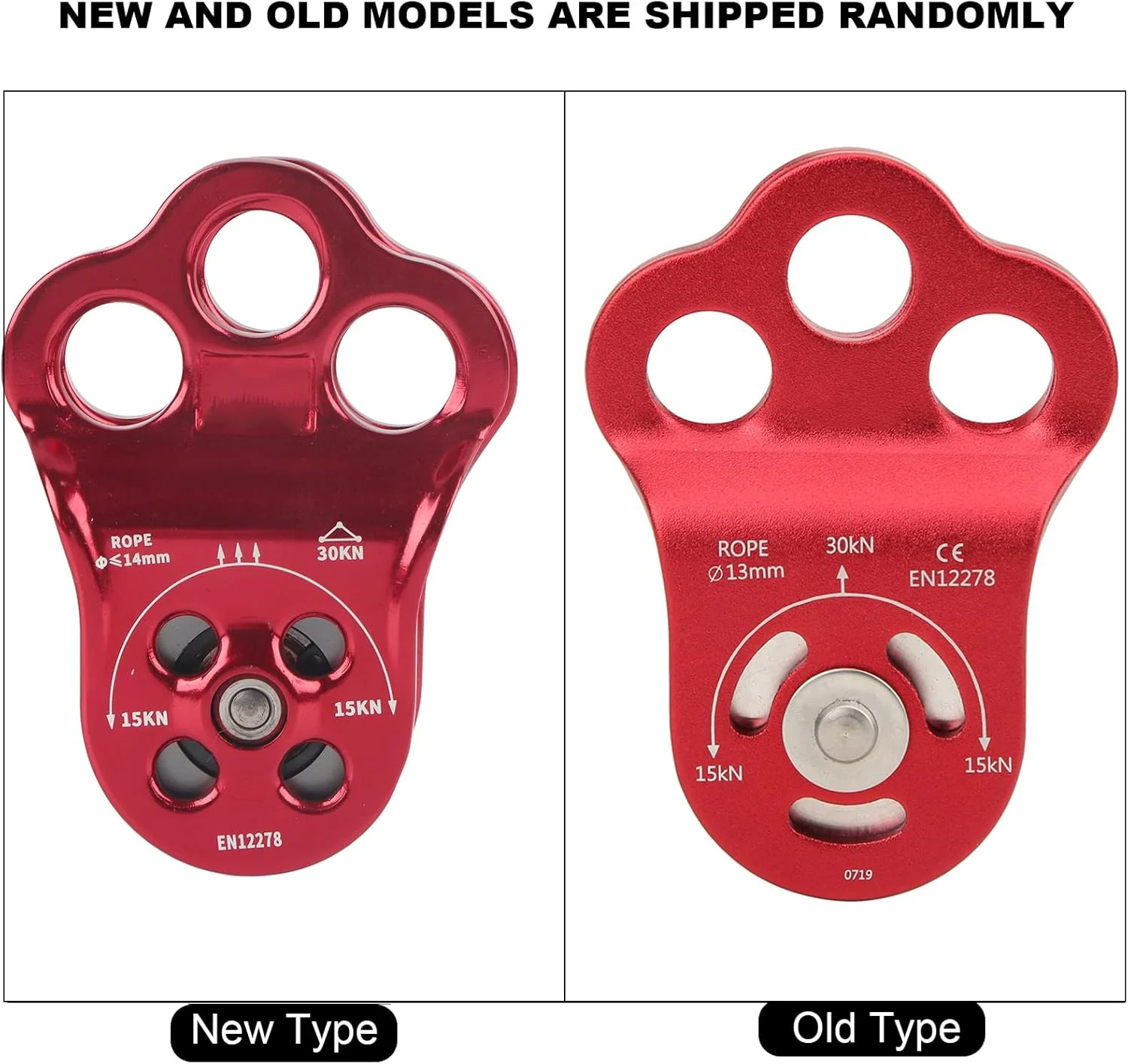 قرقره تکی صخره نوردی RvSky برای کوهنوردی - طراحی سه سوراخه برای حمل و نقل ایمن و کارآمد در سراسر درختان قرقره تکی صخره نوردی RvSky برای کوهنوردی - طراحی سه سوراخه برای حمل و نقل ایمن و کارآمد در سراسر درختان