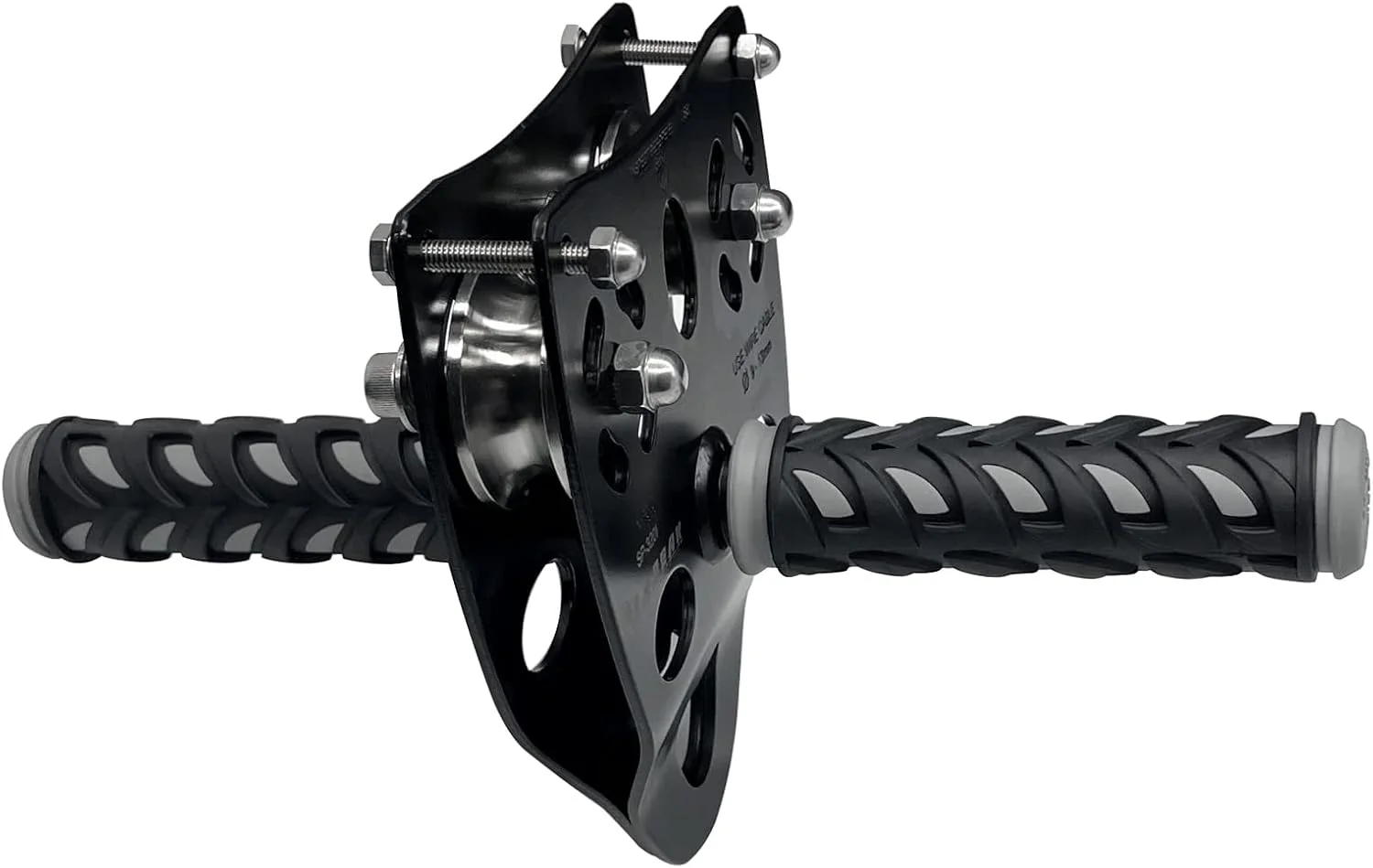 قرقره دوبل تندم S.E.PEAK با ظرفیت 45 کیلو نیوتن، ترولی زیپ لاین آلیاژ فولاد کششی بالا دارای گواهینامه CE با دسته برای زیپ لاین حیاط خلوت، مناسب برای کابل Φ9~13 میلی متر / تحمل وزن تا 4500 کیلوگرم، تجهیزات زمین بازی در فضای باز قرقره دوبل تندم S.E.PEAK با ظرفیت 45 کیلو نیوتن، ترولی زیپ لاین آلیاژ فولاد کششی بالا دارای گواهینامه CE با دسته برای زیپ لاین حیاط خلوت، مناسب برای کابل Φ9~13 میلی متر / تحمل وزن تا 4500 کیلوگرم، تجهیزات زمین بازی در فضای باز