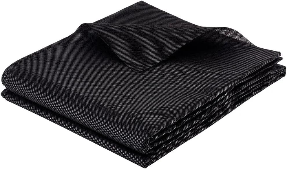 پارچه لایی چسب مشکی BENECREAT، 274x160 سانتی متر، لایی چسب سبک وزن غیر بافته، لایی چسب سوزنی نبافته برای خیاطی و لوازم صنایع دستی DIY