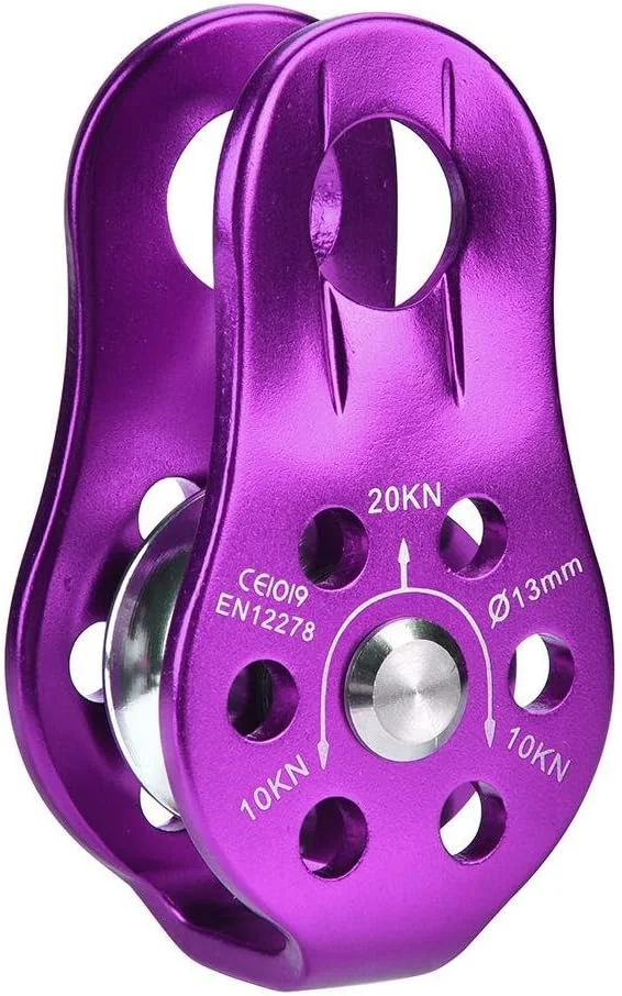 قرقره فیکس، قرقره صعود آلیاژ آلومینیوم سنگین وظیفه تک قرقره گردان بلوک قرقره طناب تجهیزات جانبی ایمنی صعود قرقره فیکس، قرقره صعود آلیاژ آلومینیوم سنگین وظیفه تک قرقره گردان بلوک قرقره طناب تجهیزات جانبی ایمنی صعود