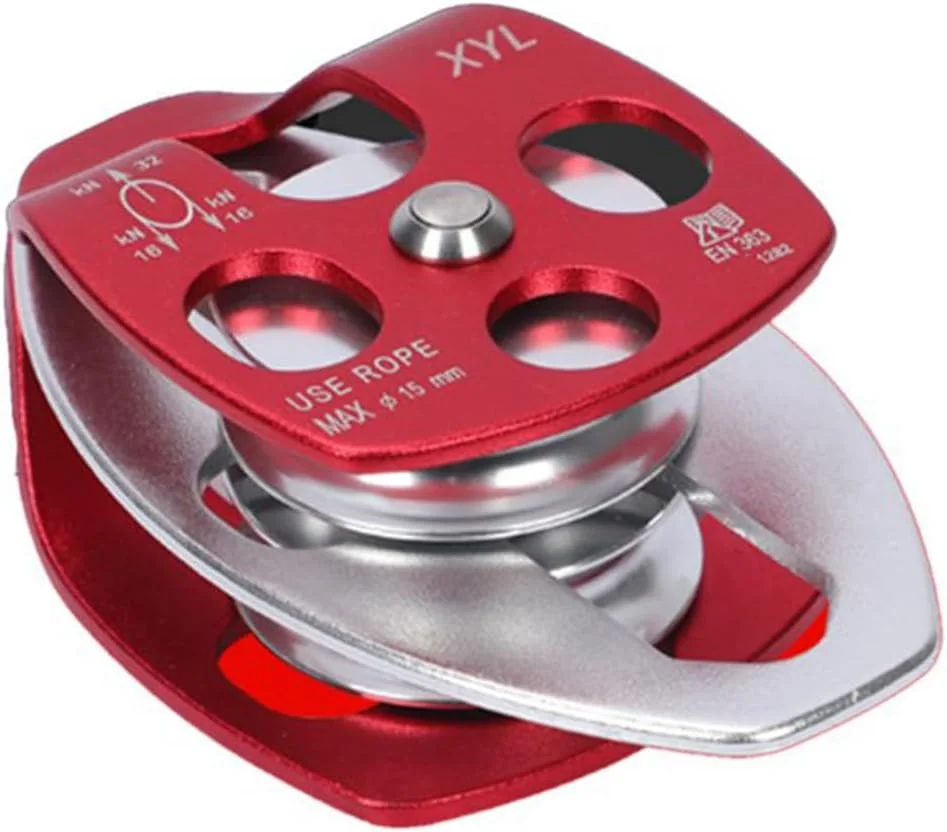 قرقره های تکی و دوتایی با صفحه لرزان، قرقره های دوتایی صفحه جانبی هم محور قرمز