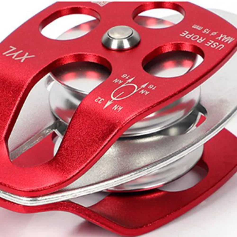 قرقره های تکی و دوتایی با صفحه لرزان، قرقره های دوتایی صفحه جانبی هم محور قرمز