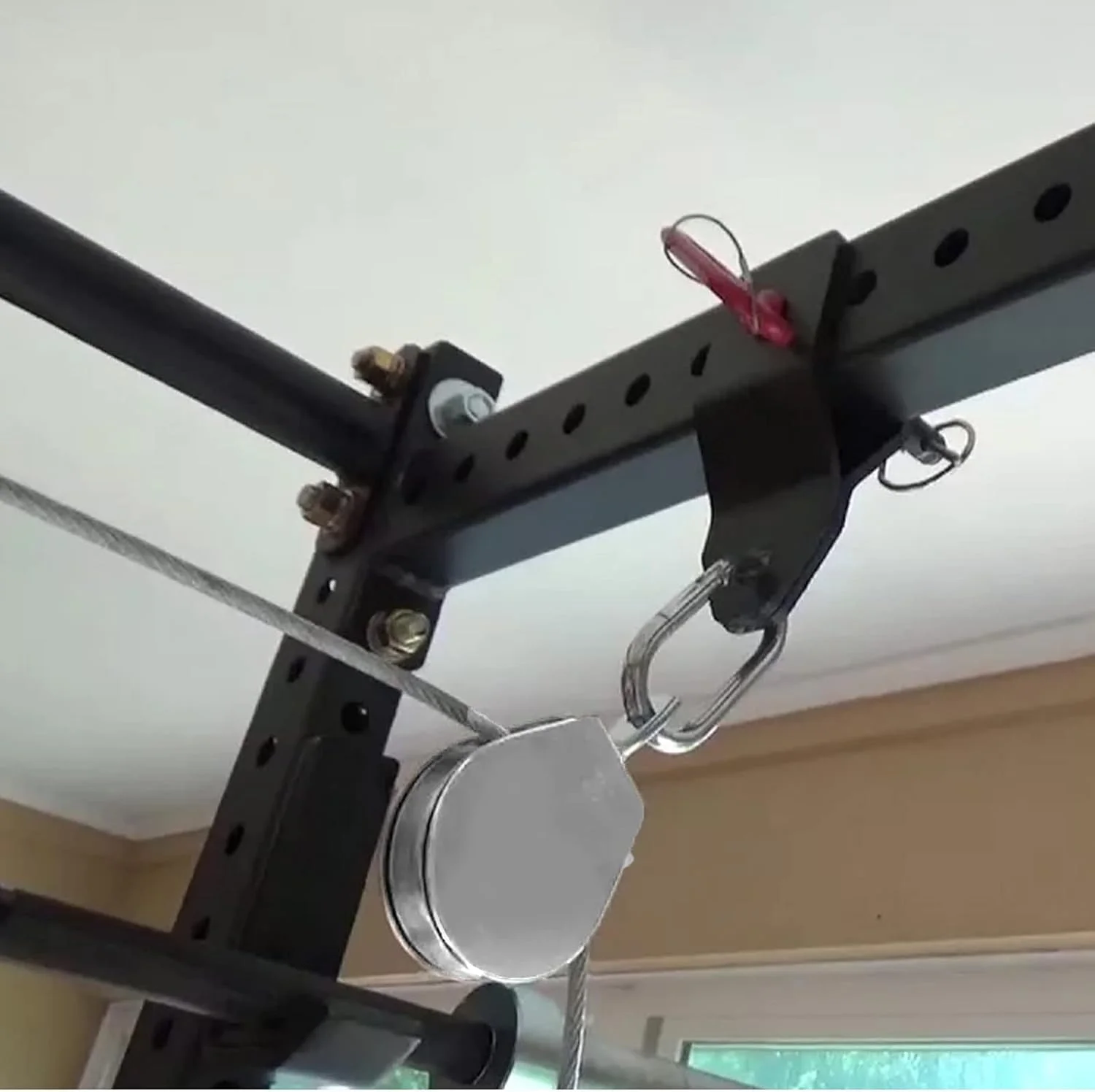 خرید قرقره تک چرخ، قرقره بالابر سطح پولیش شده نقره ای کاربردی برای قایق های تفریحی و کشتی ها