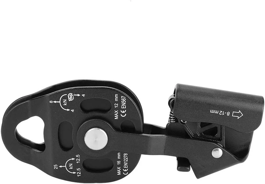 قرقره، قرقره تکی آلیاژ منیزیم-آلومینیوم، ابزار ایمنی چرخ قرقره برای طناب 8-12 میلی متر قرقره، قرقره تکی آلیاژ منیزیم-آلومینیوم، ابزار ایمنی چرخ قرقره برای طناب 8-12 میلی متر