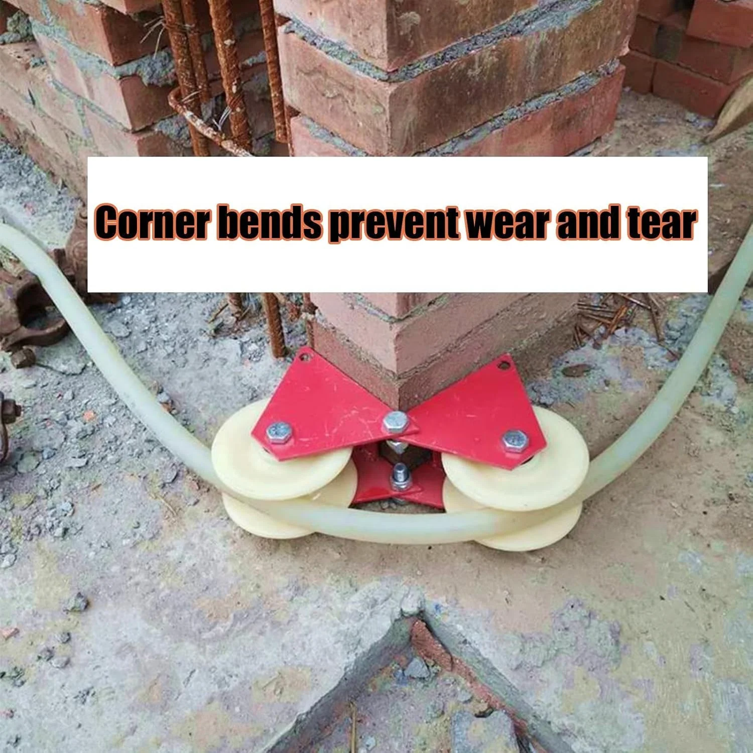 قرقره محافظ طناب، قرقره دستی تاشو صعود کننده طناب، ابزار ایمنی جمع کننده طناب سنگین برای دکوراسیون منزل، بهبود خانه، فعالیت های فضای باز، سایت های ساختمانی