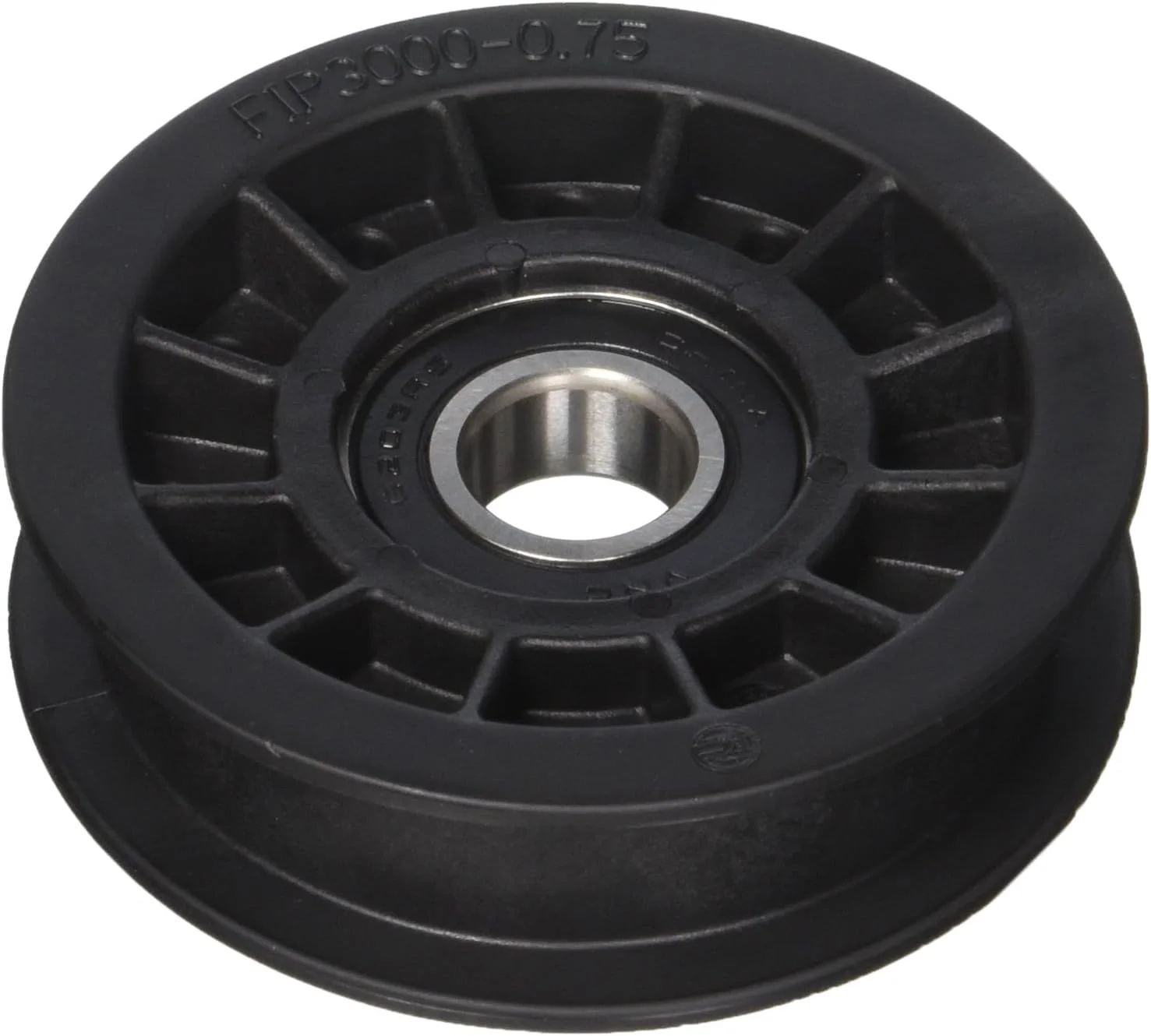 پولی هرزگرد تخت روتاری 10147، عرض 3/4 اینچ، شناسه 11/16 اینچ، قطر خارجی 3 اینچ، FIP3000-0.75 پولی هرزگرد تخت روتاری 10147، عرض 3/4 اینچ، شناسه 11/16 اینچ، قطر خارجی 3 اینچ، FIP3000-0.75