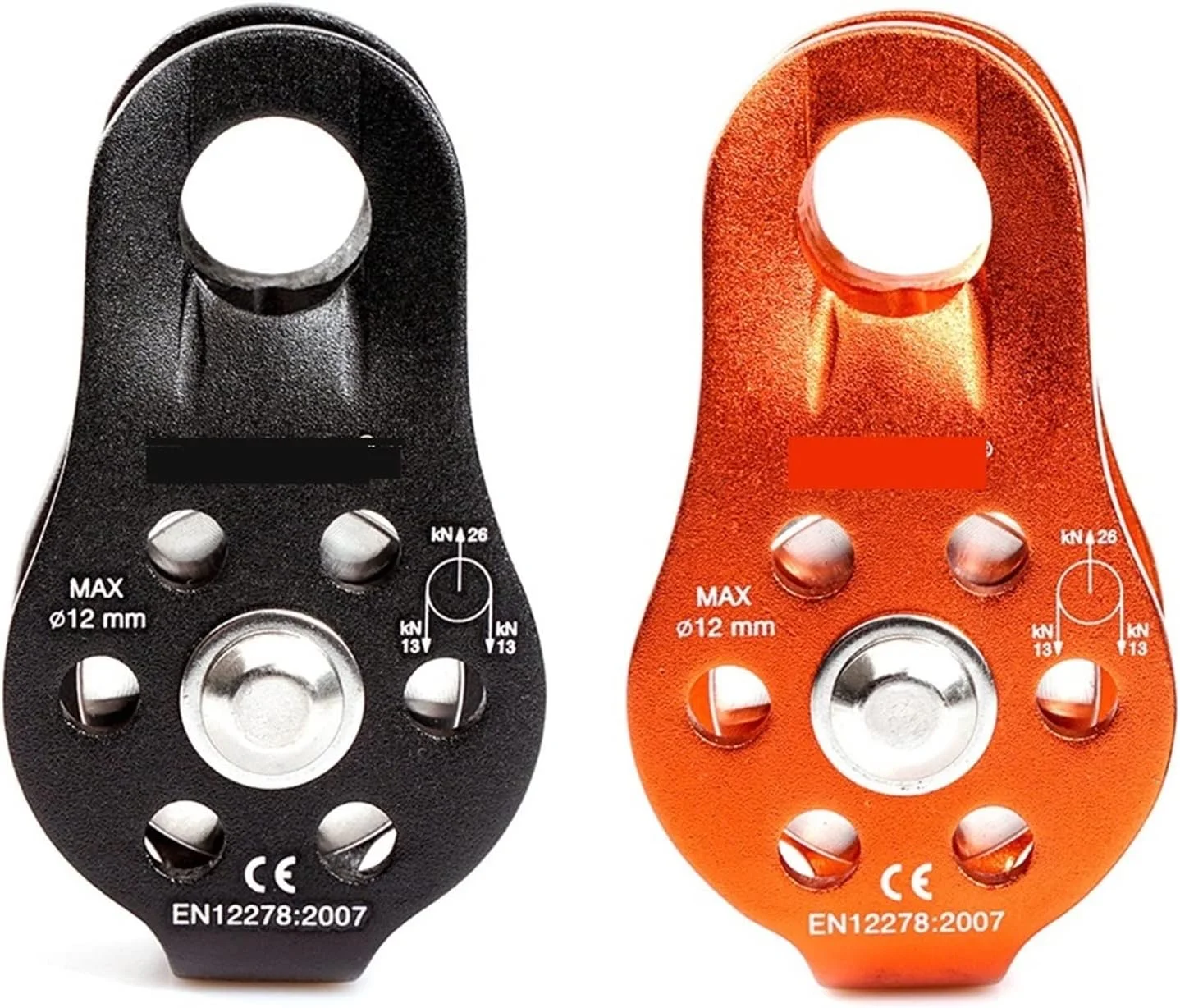 قرقره سنگ نوردی NNHGBB، قرقره تک تسمه ای صفحه جانبی ثابت، ابزار بقا در فضای باز، فرود در ارتفاعات بالا، ابزار حمل و نقل (رنگ: Hortel)