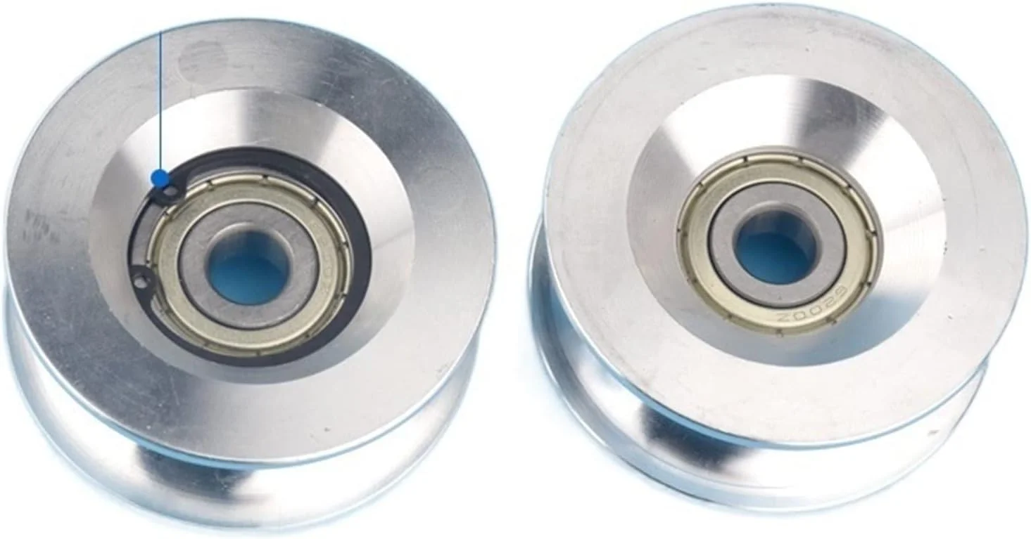 قرقره NNHGBB با بلبرینگ آلومینیومی با بارگذاری بالا، چرخ راهنمای مسیر قرقره برای دستگاه قالب گیری تزریقی قرقره NNHGBB با بلبرینگ آلومینیومی با بارگذاری بالا، چرخ راهنمای مسیر قرقره برای دستگاه قالب گیری تزریقی