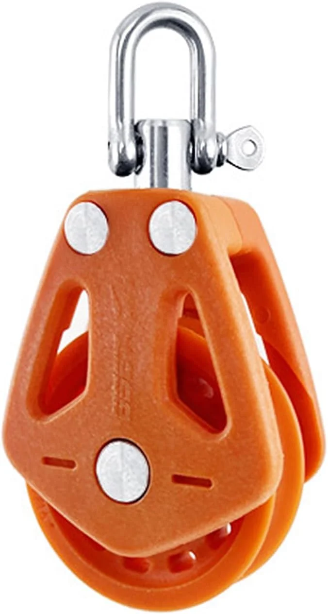 قرقره قایق بادبانی OUNA، بلوک قرقره جرثقیل نایلونی، قرقره بالابر تکی چرخشی قرقره قایق بادبانی OUNA، بلوک قرقره جرثقیل نایلونی، قرقره بالابر تکی چرخشی