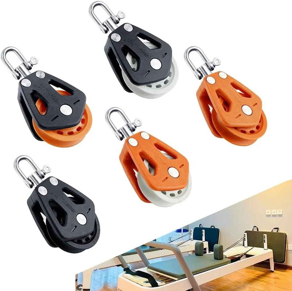 قرقره قایق بادبانی OUNA، قرقره جرثقیل نایلونی، بلوک قرقره بالابر، قرقره تکی چرخشی قایقرانی