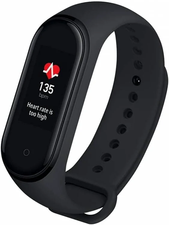 شیائومی می بند 4، صفحه نمایش رنگی 0.95 اینچی AMOLED، ضد آب، مانیتور ضربان قلب، تناسب اندام، باتری 135 میلی آمپر، بلوتوث 5.0 (نسخه بین المللی) - مشکی شیائومی می بند 4، صفحه نمایش رنگی 0.95 اینچی AMOLED، ضد آب، مانیتور ضربان قلب، تناسب اندام، باتری 135 میلی آمپر، بلوتوث 5.0 (نسخه بین المللی) - مشکی