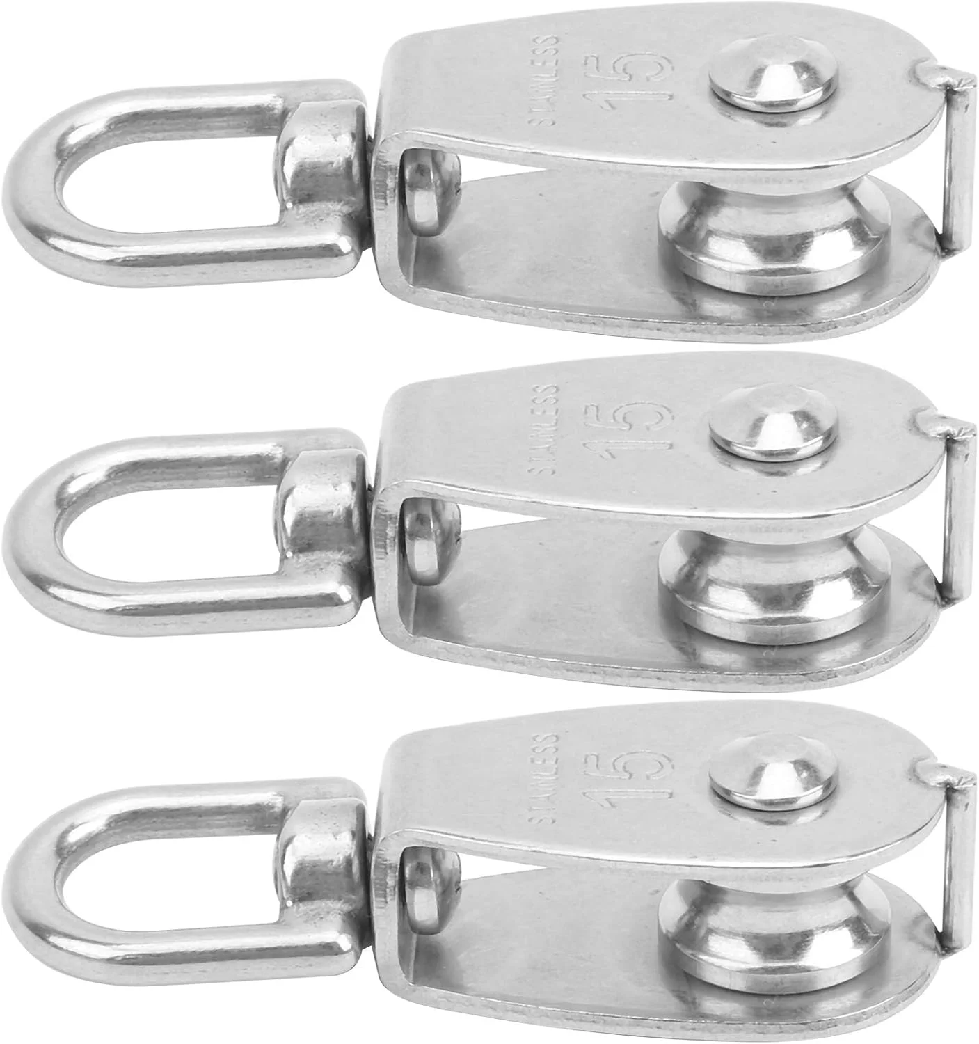 قرقره واقعی OXPMFY، قرقره طناب قوی و مستحکم با فولاد ضد زنگ