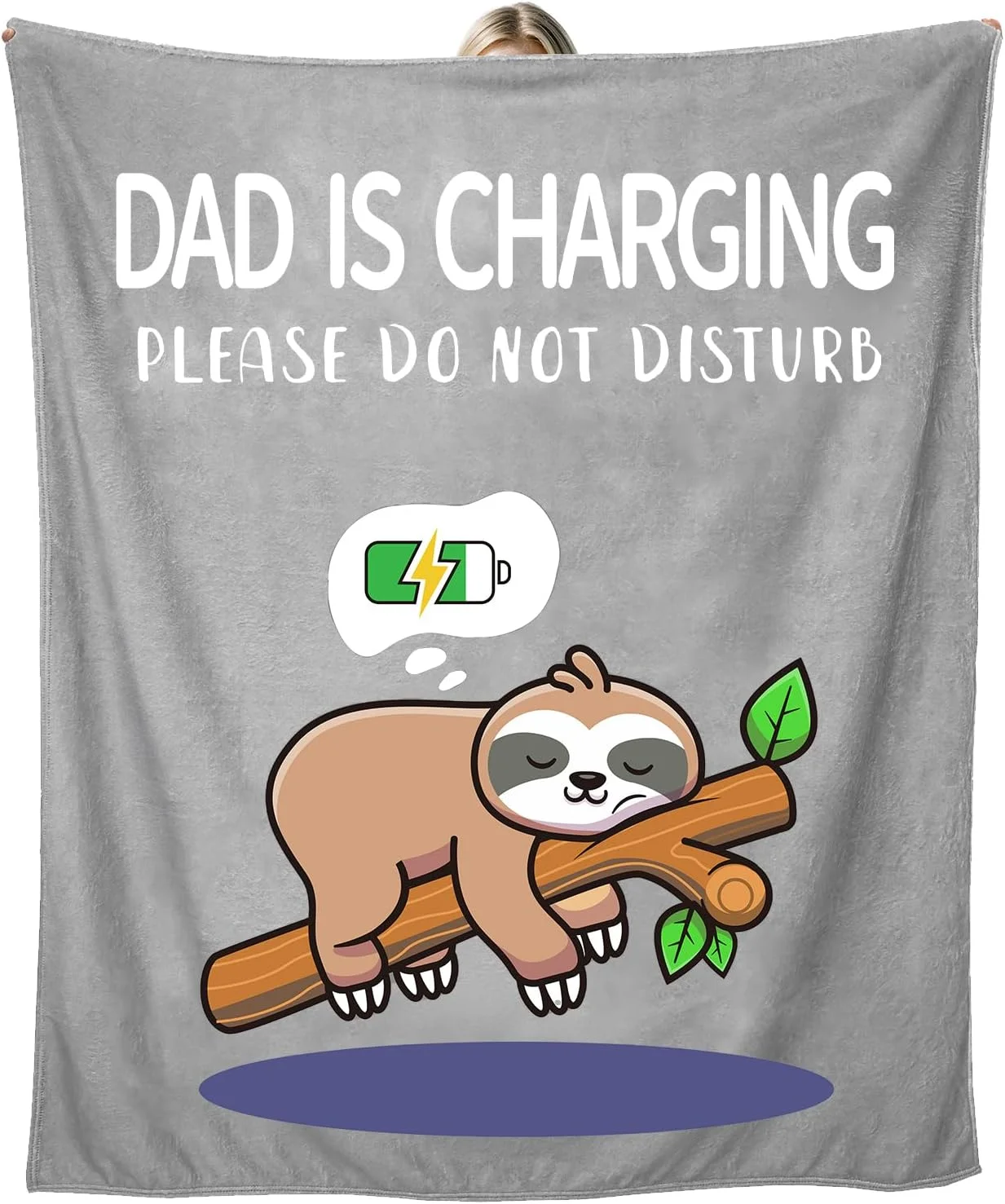 هدیه های خاص برای پدر، هدیه تولد پدر - پتوی نرم و لطیف - هدیه های کریسمس تولد برای پدر، هدیه برای روز پدر، روز ولنتاین، پتوی پشمالو 150x130 سانتی متر