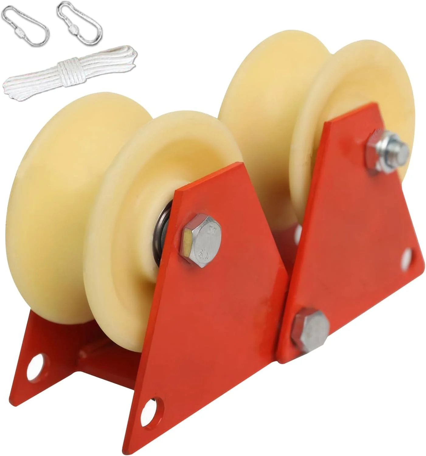 قرقره ایمنی جمع شونده طناب، قرقره دستی تاشو گوشه دیوار - ابزار ایمنی جمع شونده طناب برای صرفه جویی در کار برای دکوراسیون خانه در کارگاه های ساختمانی، ساخت صحنه و فعالیت های فضای باز