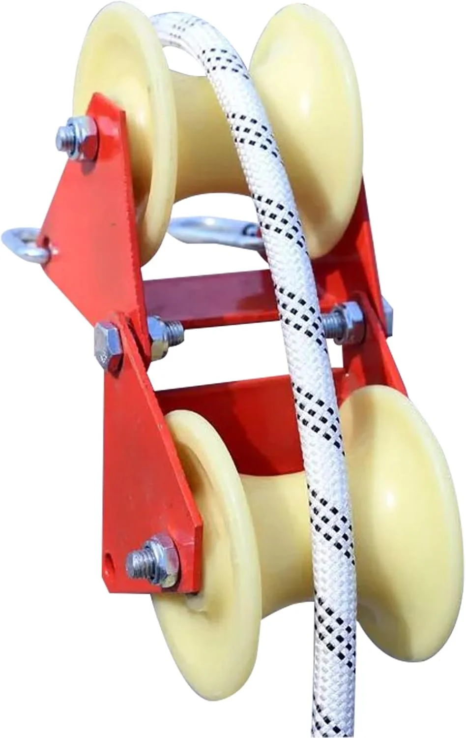 قرقره جمع شونده طناب | قرقره راهنمای محافظ بالارونده طناب اسلینگ - ابزار ایمنی جمع شونده طناب صرفه جویی در کار برای دکوراسیون خانه در کارگاه های ساختمانی، ساخت صحنه و فعالیت های فضای باز